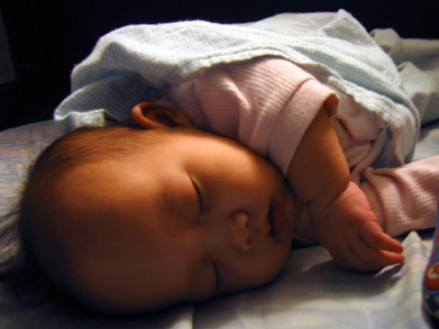 Sleeping like a baby